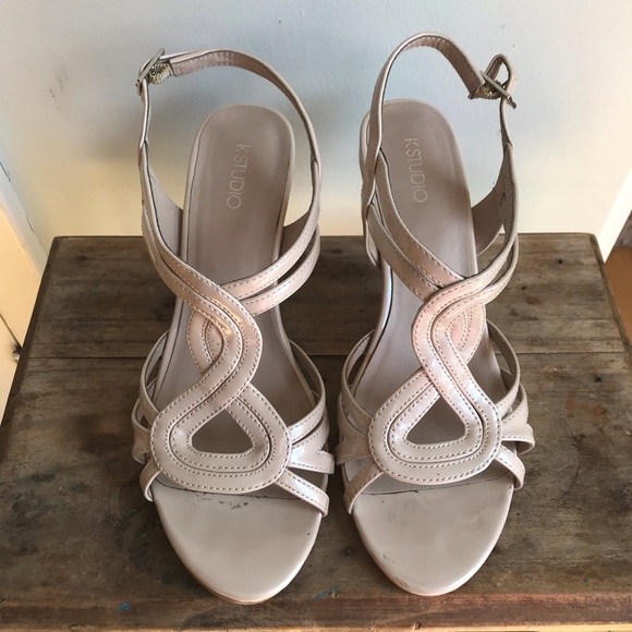 Kstudio Mary Jane Sandal Heels size 10 US - Picture 2 of 4